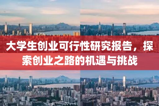 大学生创业可行性研究报告，探索创业之路的机遇与挑战