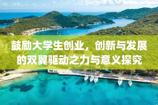 鼓励大学生创业，创新与发展的双翼驱动之力与意义探究