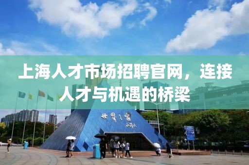 上海人才市场招聘官网，连接人才与机遇的桥梁