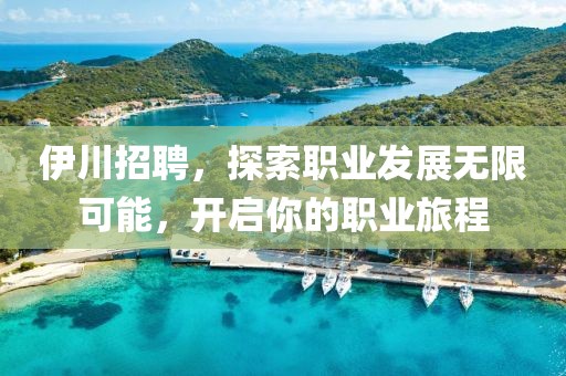 伊川招聘，探索职业发展无限可能，开启你的职业旅程