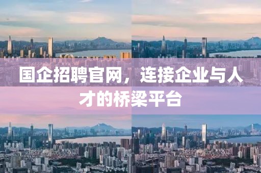 国企招聘官网，连接企业与人才的桥梁平台