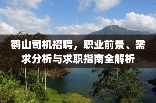 鹤山司机招聘，职业前景、需求分析与求职指南全解析